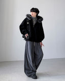 Piercing Raccoon Hood Zip-Up