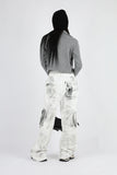 White washed cargo pants