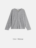 Rian Crop Round Knit Cardigan