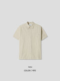 Ruin Stripe Linen Short Sleeve Shirt