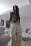 cotton work cargo pants