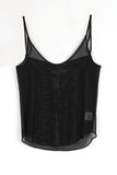Glossy Layered Sleeveless