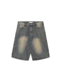 Rocker Vintage Washing Bermuda Denim