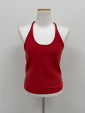 Berry Wool Halterneck Bustier