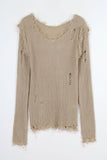 Summer Linda Damage Knit