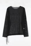 Manny see-through string tee