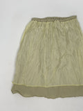 Wrinkle Banding Midi Skirt