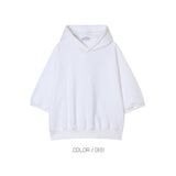 Word Semi Crop Half Hood