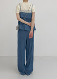 Summer frill bustier sleeveless