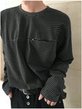 Zed Pigment Stripe Long Sleeve