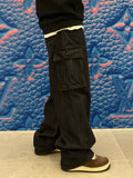 Over Wide Cargo Denim
