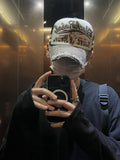 Vintage mesh ball cap