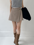 Tours Unbalanced Mini Skirt