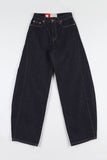 Non-fade line denim pants