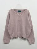 Pomi V-neck Crop Knit
