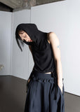 BIRD HOOD SLEEVELESS