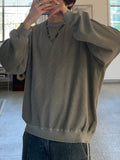 Pigment Waffle Over Sweatshirt