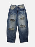 Zey destroyed washed denim pants