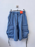 City balloon denim half PT