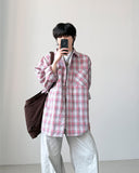 Plia Check Over Shirt