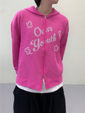 Youth two-way flow hood zip-up