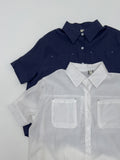 [SET] Stitch Linen Silky Two-Piece