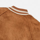 Suede Piping Line Varsity Padding