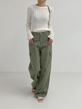 Slen Slit Knit T-shirt
