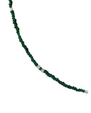 GREEN LAYER BEADS NECKLACE