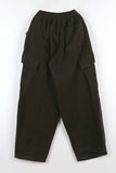 Fleece banding cargo pants