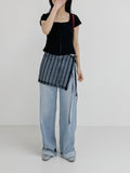 Basil Chiffon Wrap Skirt