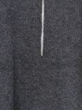 Roden half-zip-up string knit