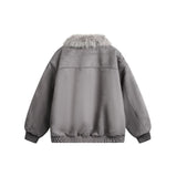 Kotor Raccoon Fur Quilted Mustang