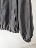 Vintage Leather Hood Jacket