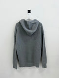 Two Button Warmer Hood Knit