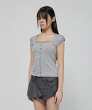 Lace Sleeve Top