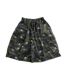 Flower Camo Cargo Bermuda Pants