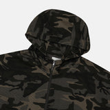 Ray Camo Hood Bomber Jacket