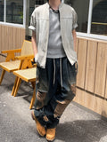 Bollet Damage Balloon Banding Denim