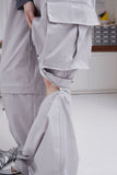 Zipper detachable cargo pants