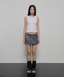 Crinkled Sleeveless