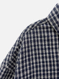 Kibe Seersucker Check Shirt