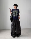 Chiffon Nylon Cargo Pants