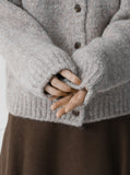 Boxy Wool Daily Cardigan