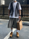 GORPCORE Hood Vest Zip-up