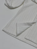 Punching Round Cardigan T-shirt
