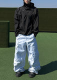 Cross high neck anorak JK