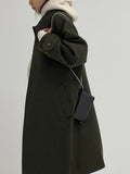 Big Collar Hidden Overfit Balmacan Coat