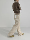 Slit Wool Turtleneck T-Shirt