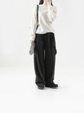 [Premium] Superfine Wool Diagonal Knit